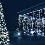 Гирлянда Eurosvet 200-101 белый с эффектом мерцания