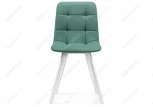 Стул на металлокаркасе Чилли белый / бирюзовый