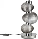 Настольная лампа Odeon Light Bruco 5096/12TL хром/дымчатый градиент/металл/стекло LED 12W 4000K 1351Лм (220V, выключатель)