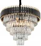 Подвесная люстра каскадная Empire Black Chandelier Crystal D 66 ImperiumLoft 40,2862 (147701-22) (220V)