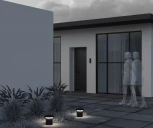 Наземный уличный светильник Maytoni Grip O460FL-L10GF3K (LED, 220V, круглые)