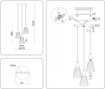 Подвесной светильник Ambrella HIGH LIGHT LH58112 (220V, на проводе)