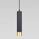 Подвесной светильник Eurosvet DLN106/DLN107 DLN107 GU10 черный/золото (220V, на проводе, круглые)