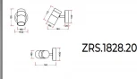 Спот Zortes Tweeny ZRS.1828.20 (220V, круглые)