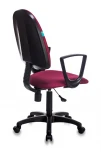 Кресло Бюрократ CH-1300N бордовый Престиж+ 15-11 крестовина пластик