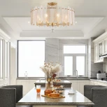 Потолочная люстра хрустальная на штанге Arte Milano Sorrento-3109 373109/8/80/580 GD (220V)