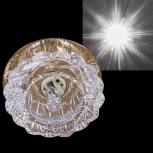 Встраиваемый точечный светильник Reluce 07962-9.0-001HS G9 GD (220V, круглые)