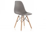 Пластиковый стул Woodville Eames PC-015 серый 11181