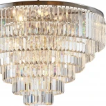 Подвесная люстра Divinare Nova 3001/02 LM-16 (220V, хрусталь, на цепи)