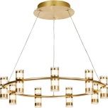 Подвесная люстра Favourite Ampullen 4323-9P (LED, 220V, на тросе, круглые)