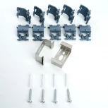 Настенно-потолочный линейный светильник Feron 48193 AL4064 для светодиодной лампы типа Т8, цоколь G13