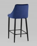 Стул полубарный Stool Group Коби велюр синий УТ000025308