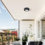 Потолочный светильник уличный Favourite Fantum 4667-1U (220V, круглые, IP54)