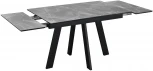 Стол обеденный DikLine WINGS Фаерстоун (серый),Черный, Черный