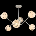 Потолочная люстра на штанге Reluce 04897-0.3-06 WT+CH (220V)