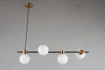 Подвесной светильник Omnilux Nembro OML-59503-04 (220V, на тросе, шарики)