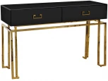 Консольный стол Garda Decor KFG058 (Золото/Черный)