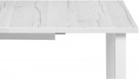 Стол раскладной Notta Лота Лофт 120 25 мм юта / белый матовый 489662