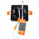 Встраиваемый точечный светильник Arte Lamp Tabit A8432PL-1BK (LED, 220V)