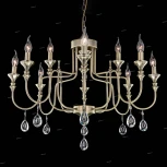 Подвесная люстра Citilux Рига CL437223 (220V, на цепи, подсвечник, свеча)