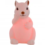 Интерьерная настольная лампа RGB Globo Kraka 28034-20 (для детской, LED, 220V, выключатель, животные)