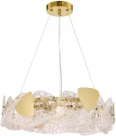Подвесной светильник Lumion Queeny 6582/6 золотой/прозрачный, золотой металл/стекло, металл E14 6*40W 220V (на тросе)