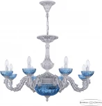 Подвесная люстра Bohemia AL7901 AL79101P/8/250 WMN P Aquamarine/M-1G