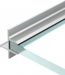 Профиль TOP-GLASS8-2D-2000 (Алюминий) 016976 Arlight