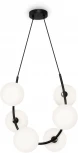 Подвесная люстра Freya Perlina FR4005PL-06B2 (220V, на тросе, шарики)