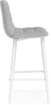 Полубарный стул Notta Чилли К светло-серый / белый 537075