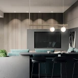 Подвесной светильник Barra L88 Gold ImperiumLoft Barra01 (204153-26) (220V, на тросе, шар)