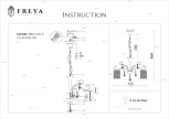 Подвесная люстра Freya Leona FR1127-PL-08-G