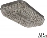 Потолочная люстра светодиодная APL LED Sicilia SH622.2.80.R.Ni.4000.Clear.731 (220V, хрусталь)