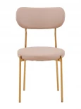 Стул Stool Group Барбара экокожа бежевая золотые ножки УТ000028059
