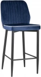 Стул полубарный Stool Group Лоренс велюр синий УТ000008856
