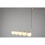 Подвесной светильник Omnilux Avetrana OML-66613-05 (220V, на тросе, шарики)