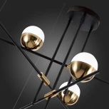 Потолочная люстра на штанге ST Luce Albero SL1507.422.09 (220V, на тросе, шарики, асимметрия)