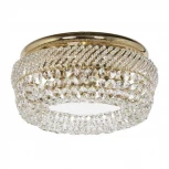 Потолочная люстра буше Dio D'Arte Bari E 1.4.35.100 G (220V, хрусталь, кольцо)