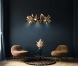 Потолочная люстра Maytoni Giro MOD095PL-14BS