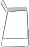 Стул полубарный Danny серый с подушкой Stool Group (арт.УТ000038988)