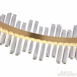 Подвесная люстра Arte Milano Venezia 312033/D500 BS (регулировка яркости, LED, 220V, хрусталь, пульт управления, на тросе, круглые)