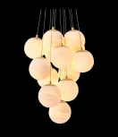 Подвесная люстра Fluorite Unity FL1048-13P (220V, на проводе, шарики)