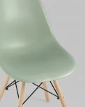 Стул Stool Group Eames DSW серо-зеленый x4 УТ000035179