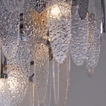 Потолочная люстра Reluce 09031-3.3-08 CR (220V, хрусталь)