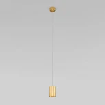 Подвесной светильник Solita 50249/1 латунь Eurosvet Piccolo 50248/1 LED/ золото (220V, на проводе, круглые)