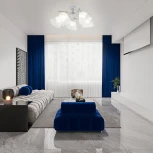 Потолочная люстра на штанге Arte Milano Napoli 320306/5 WT+CR (220V)