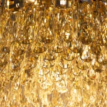 Подвесная люстра каскадная Divinare Bellatrix 3510/17 SP-18 (220V, хрусталь, на тросе)