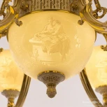 Подвесная люстра Bohemia 7200 72009P/6/175 GW P1 U Pair