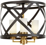 Потолочная люстра  Lumina Deco Astila LDP 1242-4 BK+MD