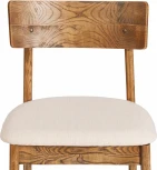 Стул THOR Tetchair (Дерево вяз,Лен/Бежевый) арт.24402